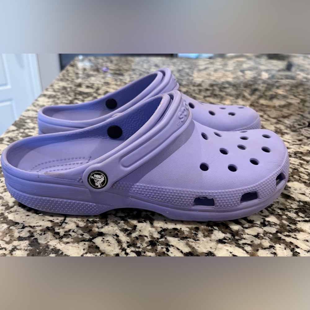 Lavender Crocs
